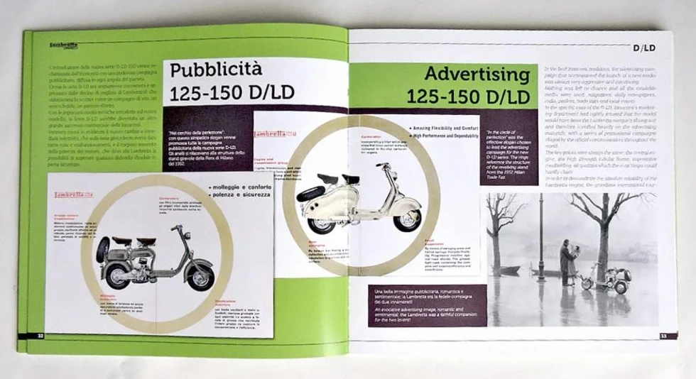 Lambretta. D/LD 125/150. 1951-1958. Storia, modelli e documenti. Ediz. bilingue italiano/inglese
