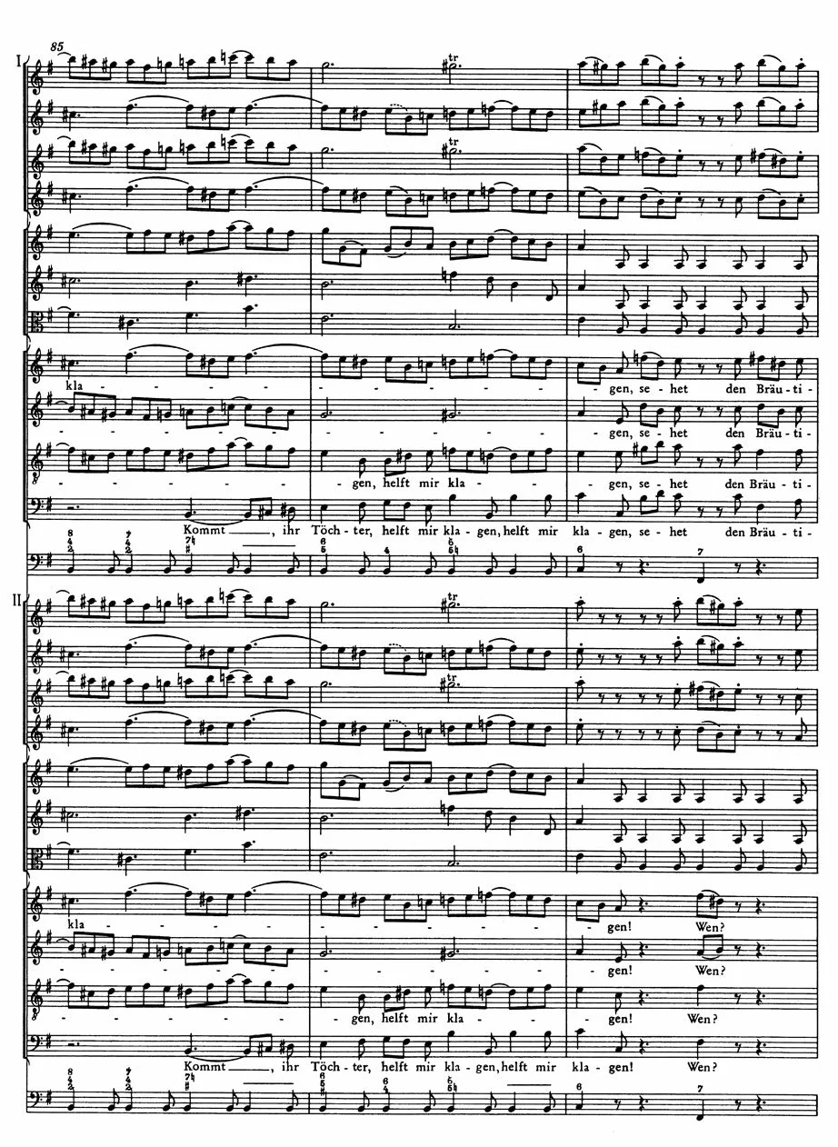 Matthäus-Passion BWV 244. Studienpartitur