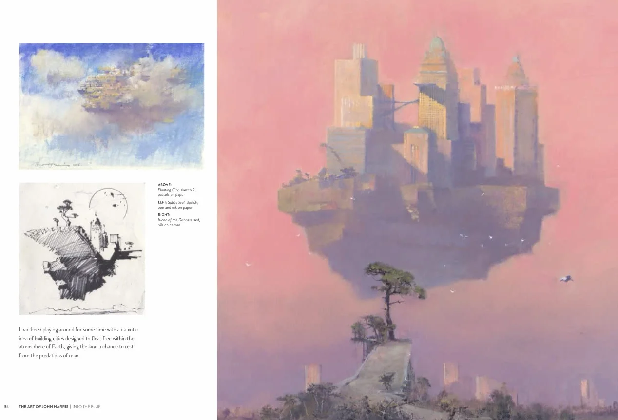 The Art of John Harris: Into the Blue (2)