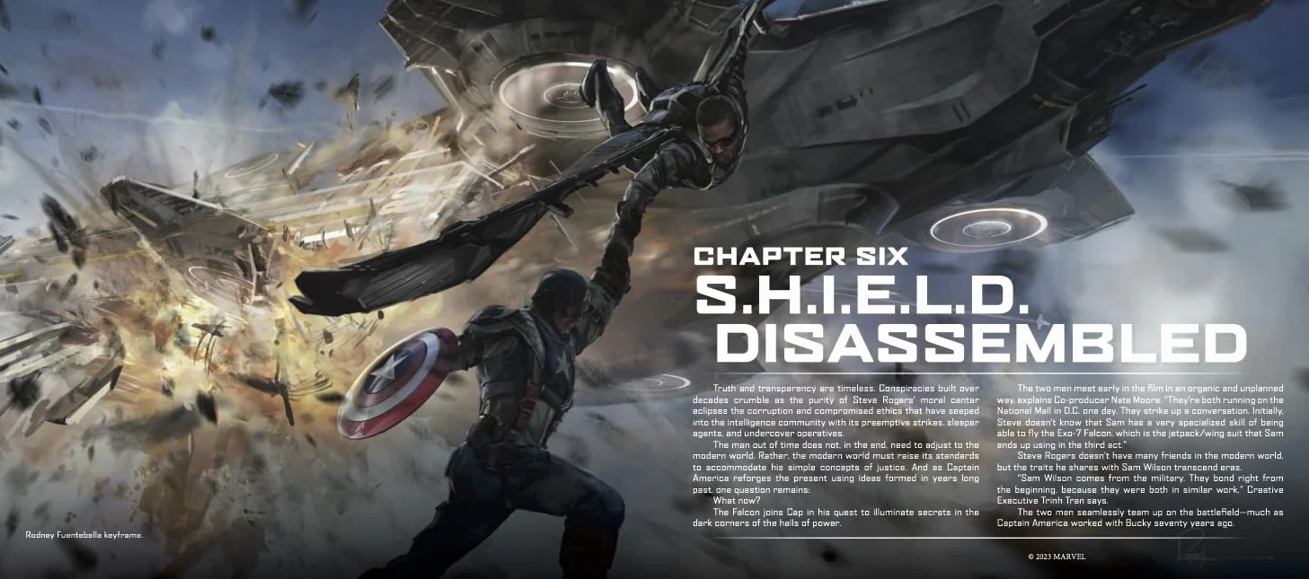 Marvel Studios the Infinity Saga Captain America: The Winter Soldier: the Art of the Movie