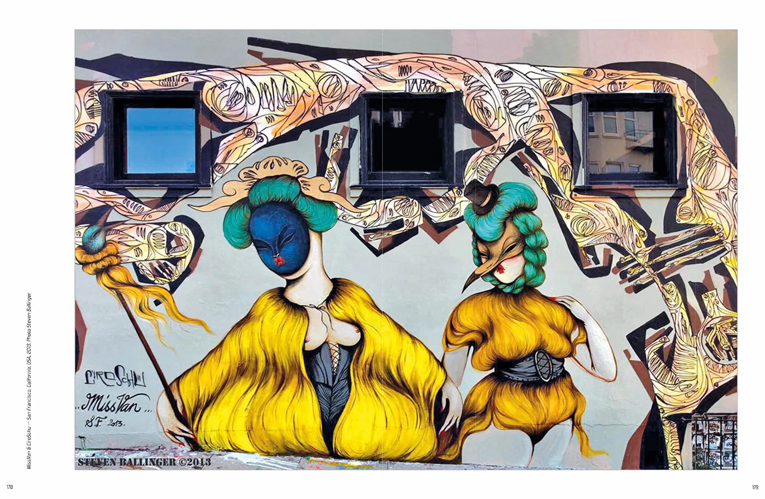 Women Street Artists: 24 Contemporary Graffiti and Mural Artists from Around the World