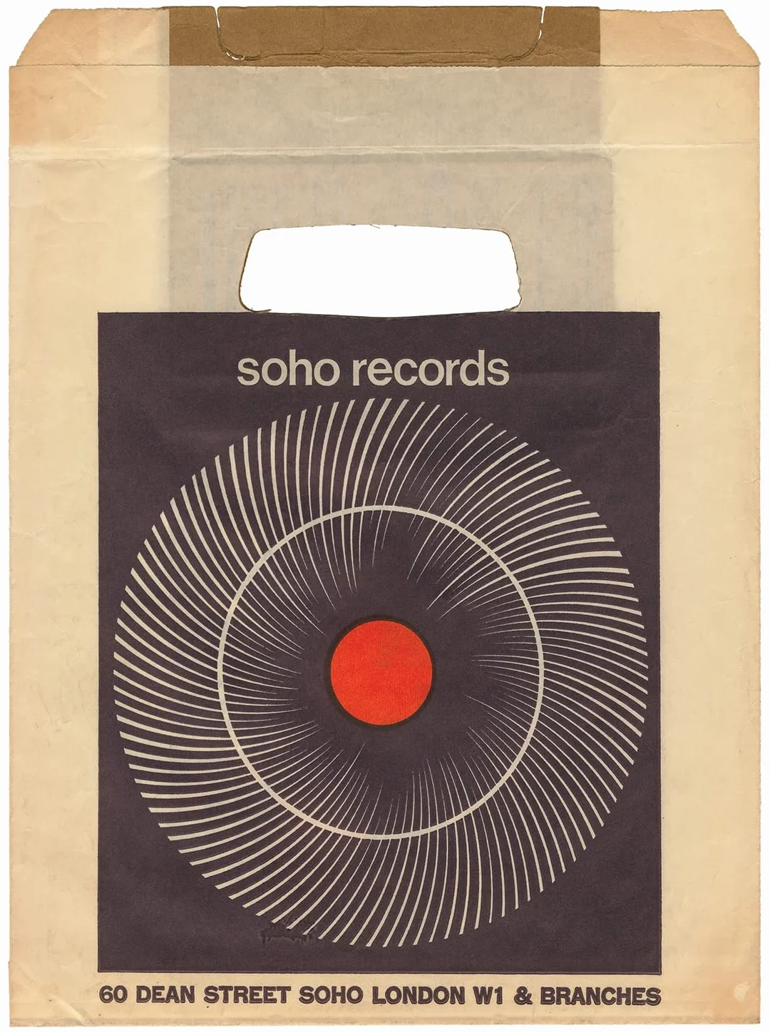 A-z of Record Shop Bags: British Record Shop Bags 1940s-1990s