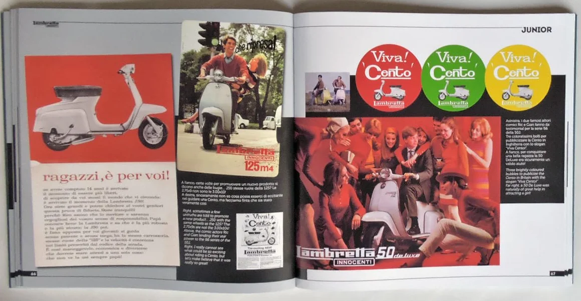 Lambretta junior 50, 100, 125. Storia Modelli e documenti-History, models and documents. Ediz. italiana e inglese