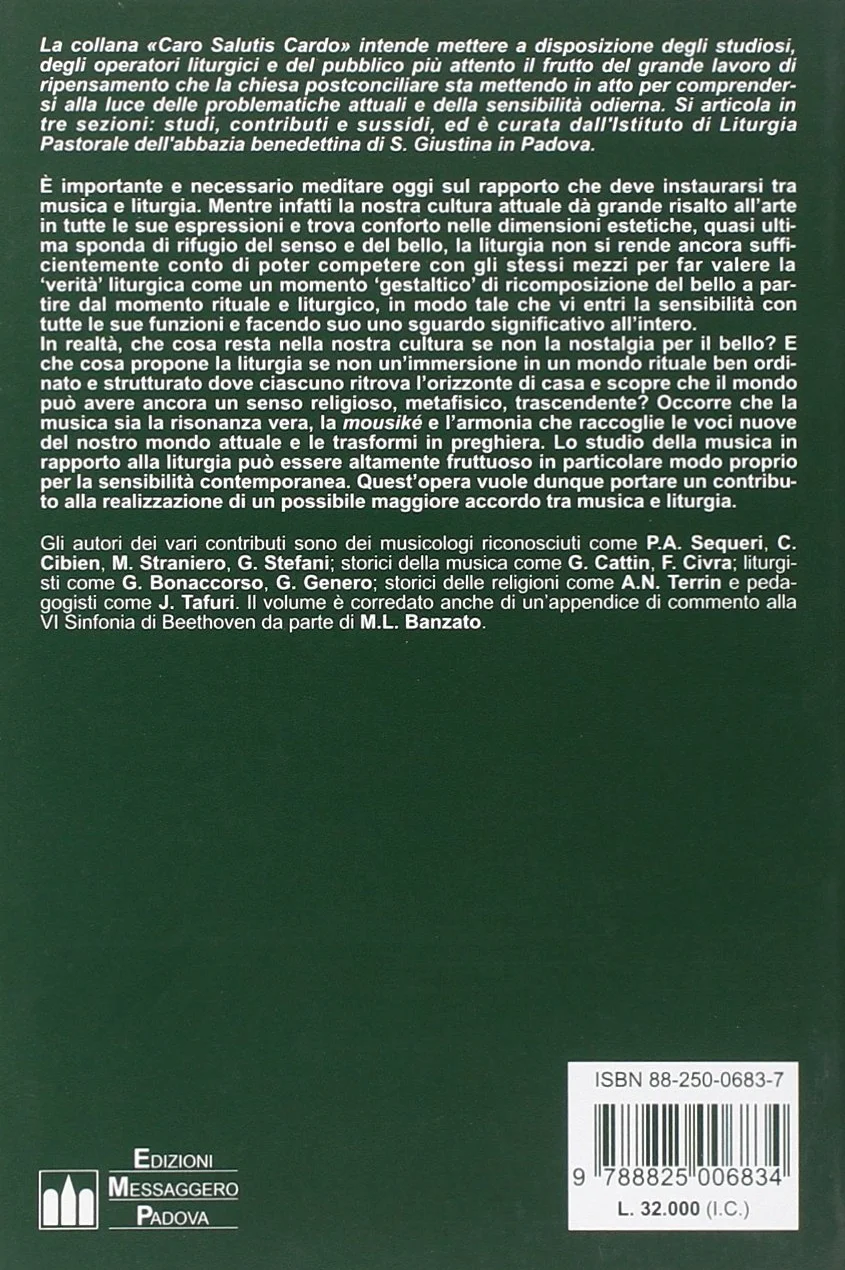 Musica per la liturgia. Presupposti per una fruttuosa interazione