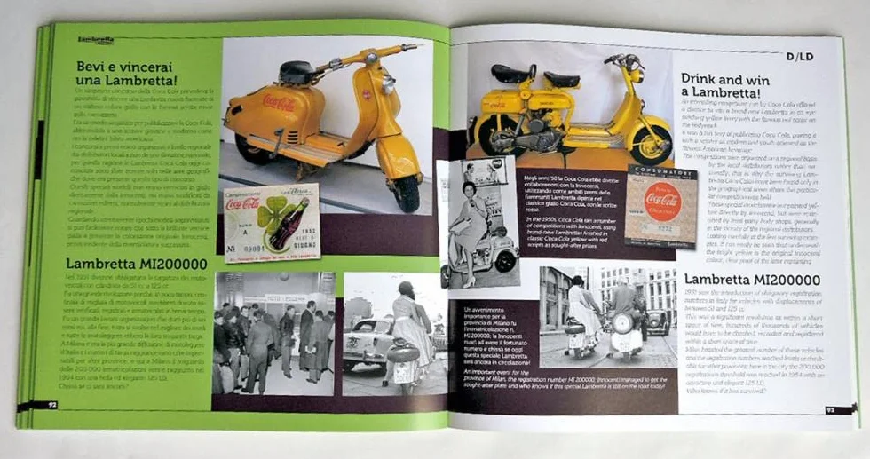 Lambretta. D/LD 125/150. 1951-1958. Storia, modelli e documenti. Ediz. bilingue italiano/inglese