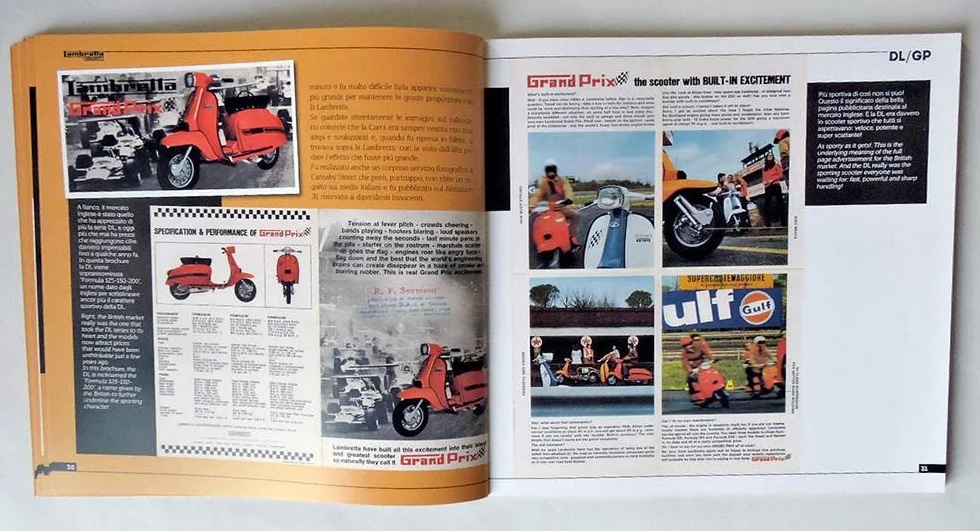 Lambretta. DL/GP. Storie modelli e documenti. Ediz. bilingue italiano/inglese
