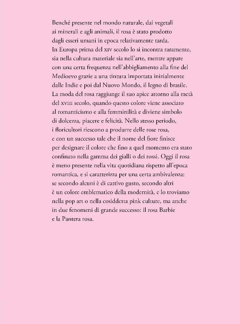 Rosa. Storia di un colore