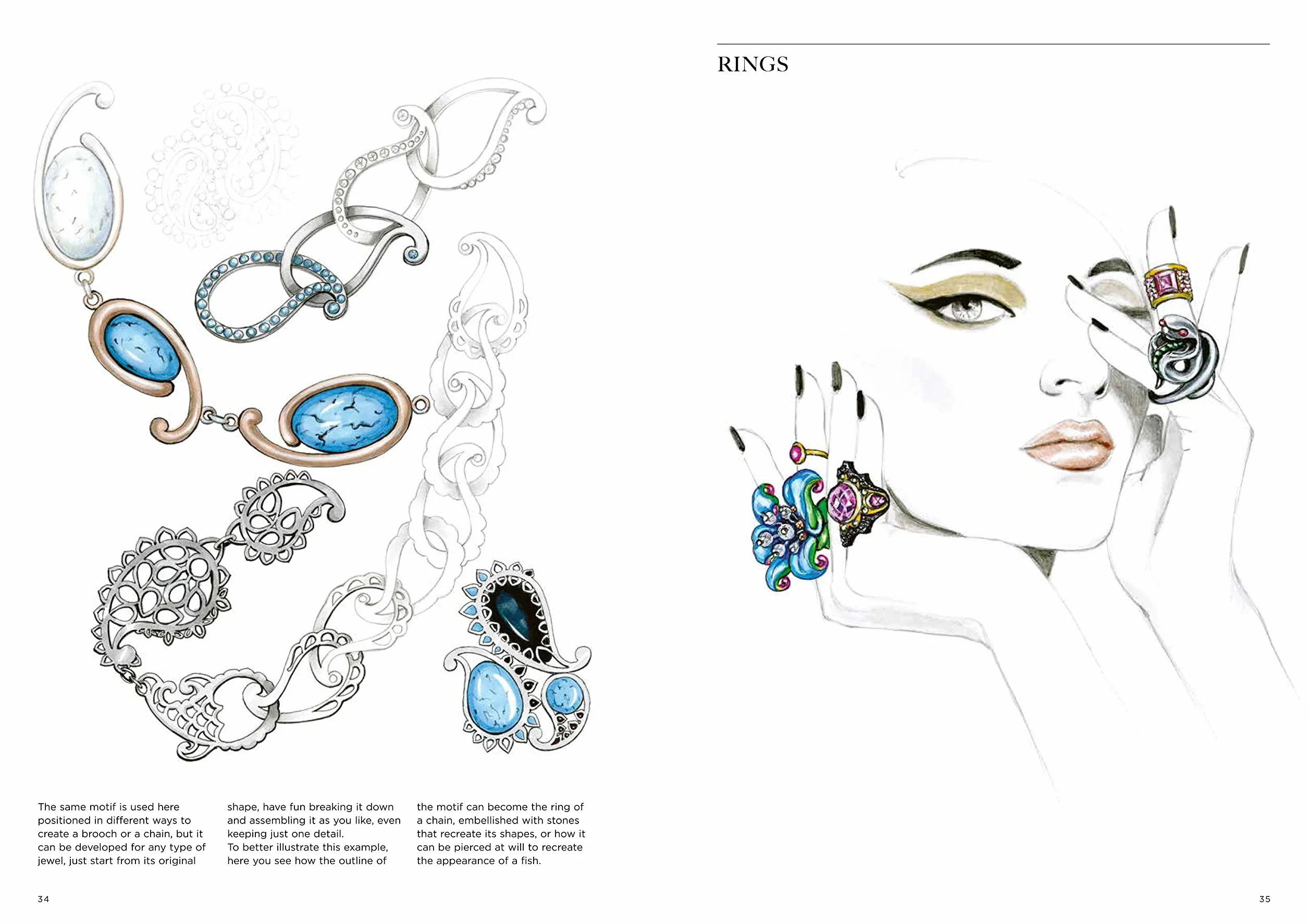 Jewellery Illustration and Design: From the Idea to the Project (2)