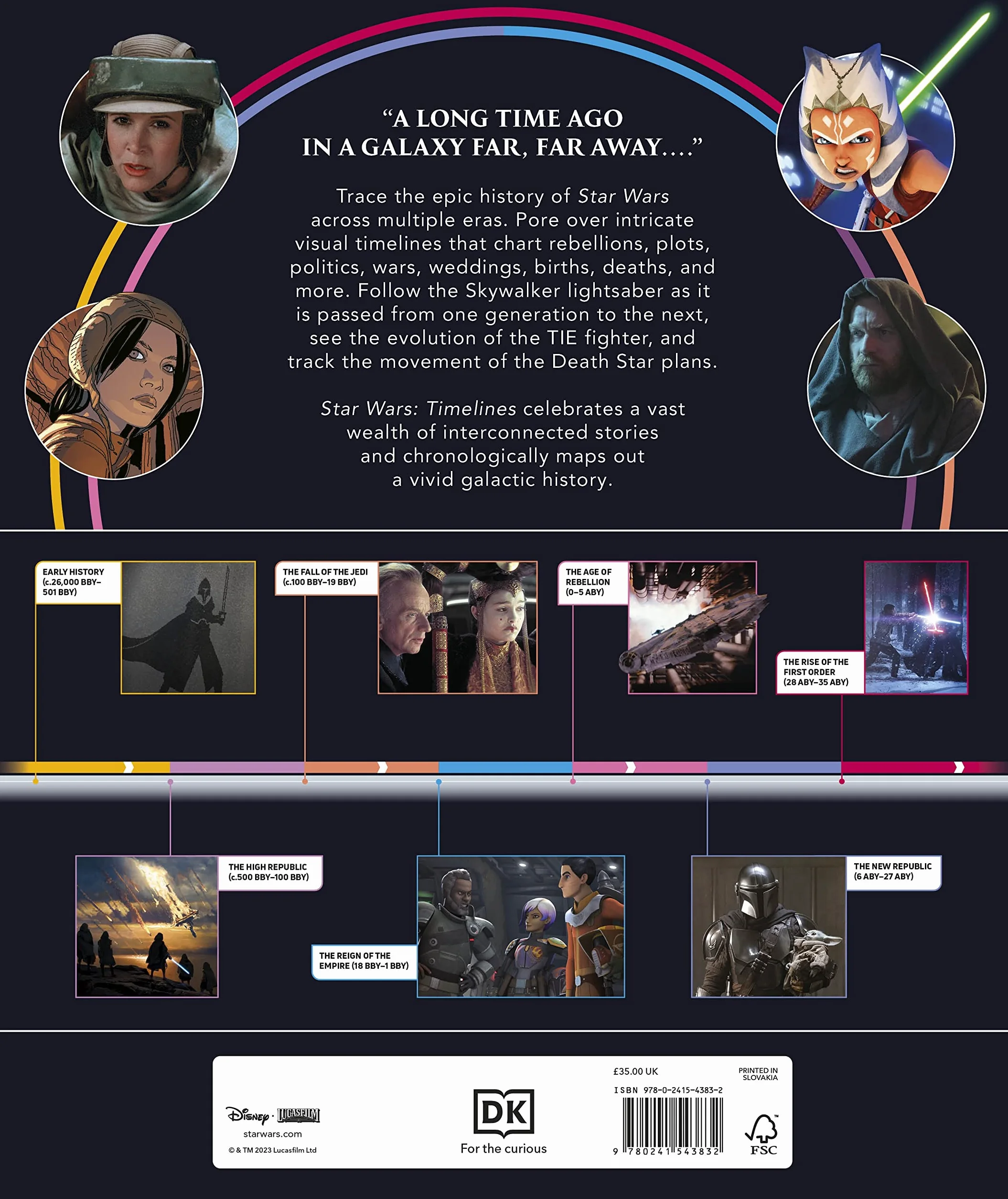 Star Wars Timelines : From the Time Before the High Republic to the Fall of the First Order