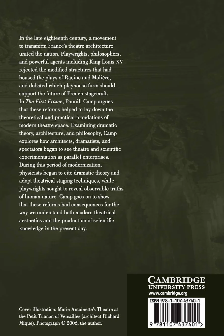 The First Frame: Theatre Space in Enlightenment France