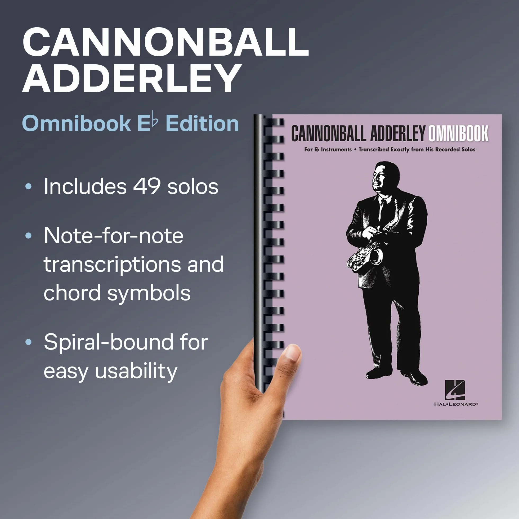 Cannonball Adderley Omnibook: For E-flat Instruments
