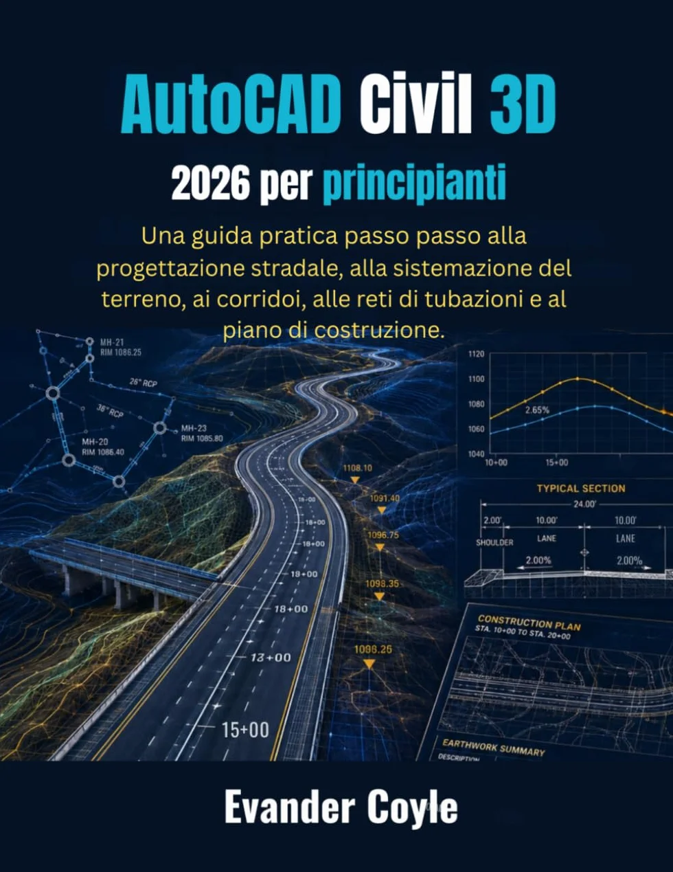 AutoCAD Civil 3D 2026 per principianti