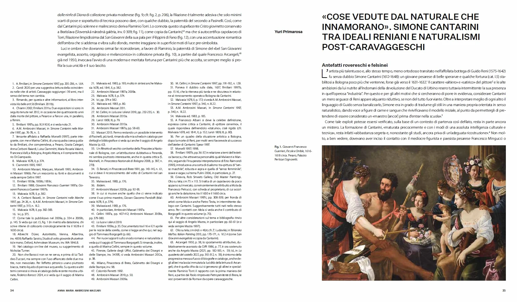 Simone Cantarini (1612-1648). Un giovane maestro tra Pesaro, Bologna e Roma. Catalogo della mostra (Urbino, 22 maggio-12 ottobre 2025). Ediz. a colori