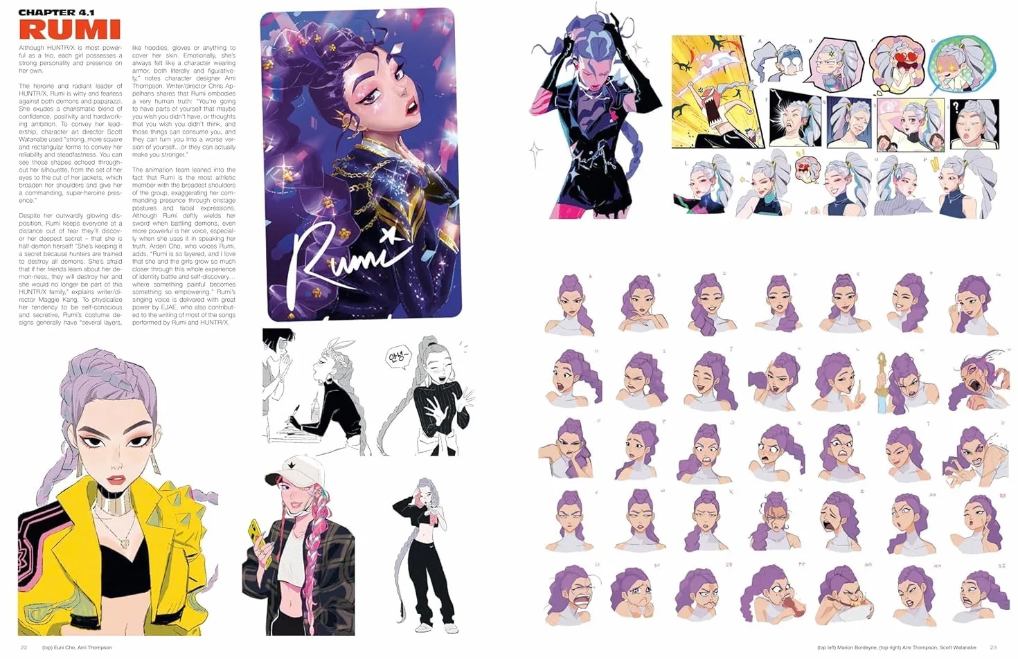 The Art of KPop Demon Hunters