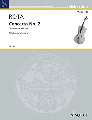 Concerto no. 2: pour violoncelle et orchestre. cello and orchestra. Réduction pour piano avec partie soliste.