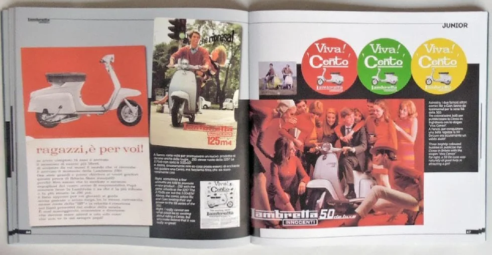 Lambretta junior 50, 100, 125. Storia Modelli e documenti-History, models and documents. Ediz. italiana e inglese