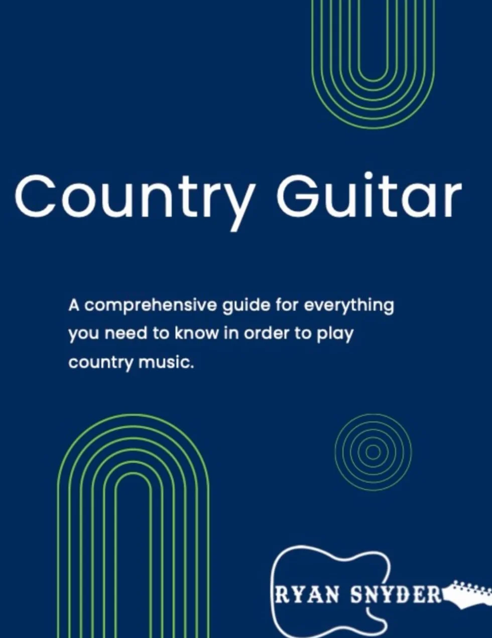 The Country Guitar Book: A comprehensive guide for everything you need to know in order to play country lead guitar music.