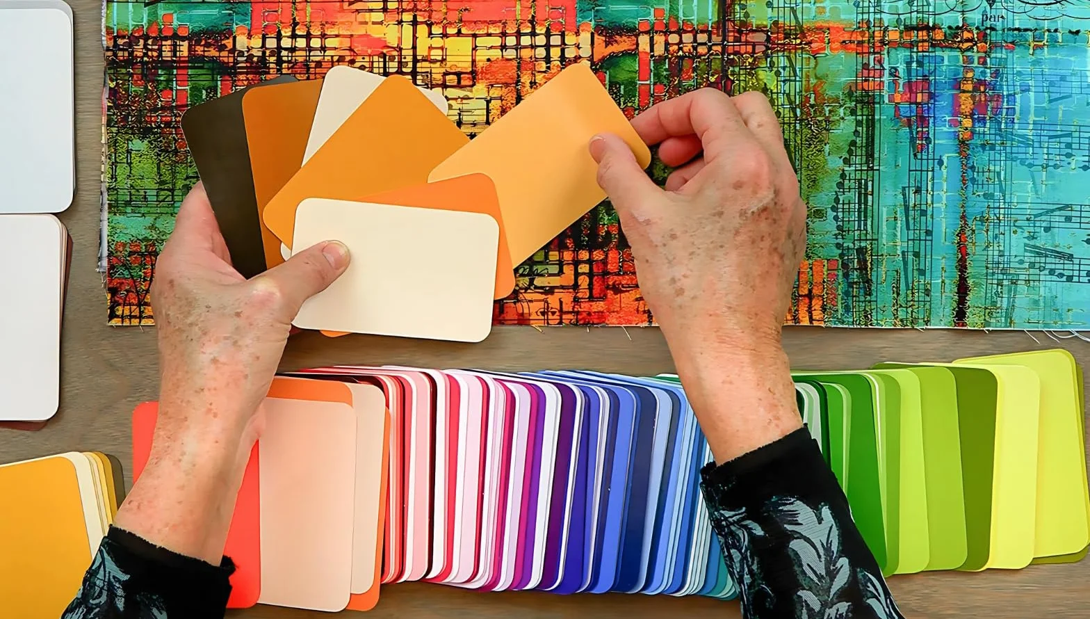 Essential Color Card Deck: Break Out of the Color Wheel With 200 Cards to Mix, Match & Plan! Includes Hues, Tints, Tones, Shades & Values