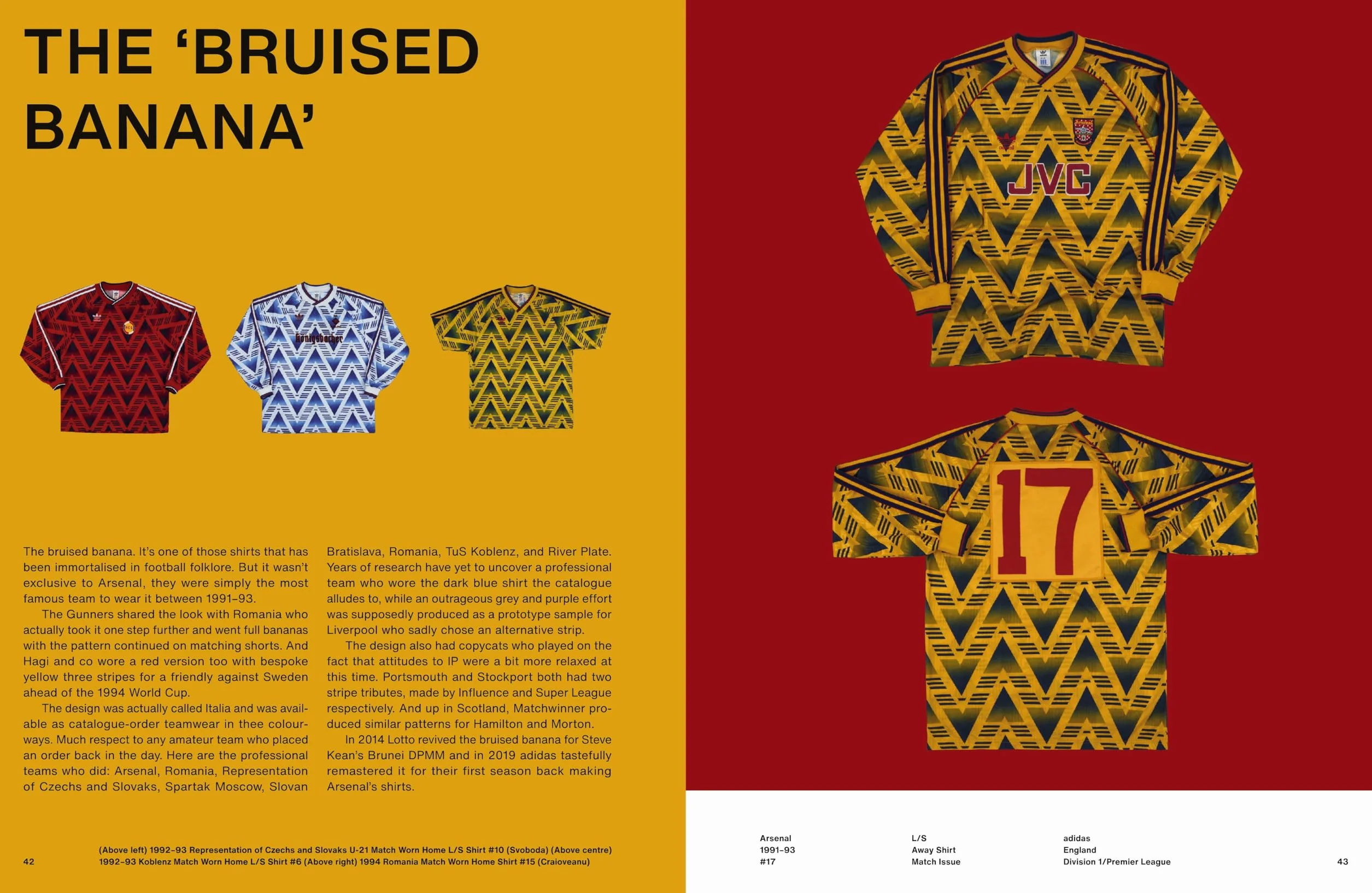 Classic Football Shirts: The Ultimate Guide to Iconic Football Kits - The Sunday Times Bestseller