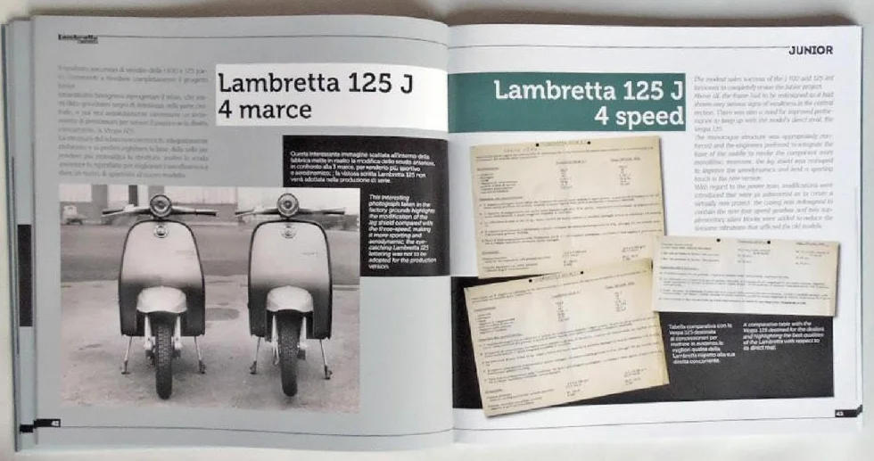 Lambretta junior 50, 100, 125. Storia Modelli e documenti-History, models and documents. Ediz. italiana e inglese