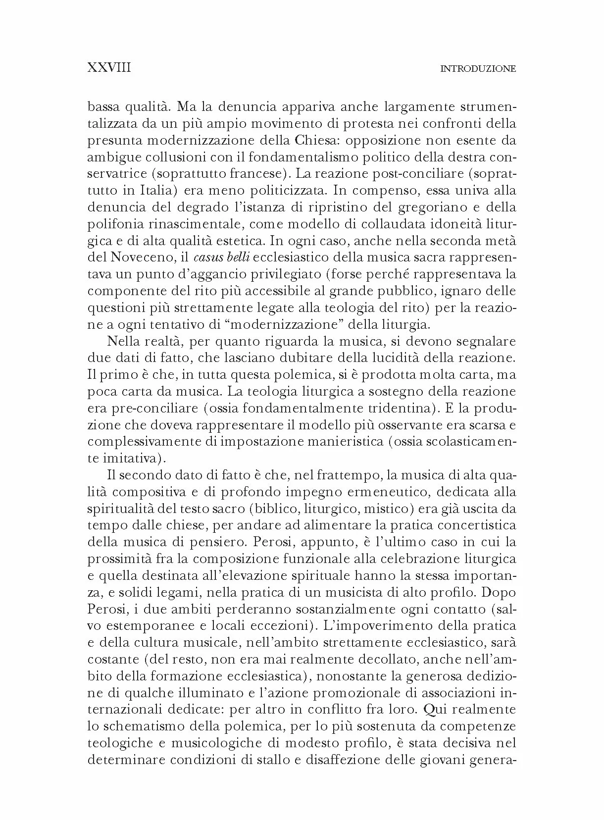 Canone musicale del sentire