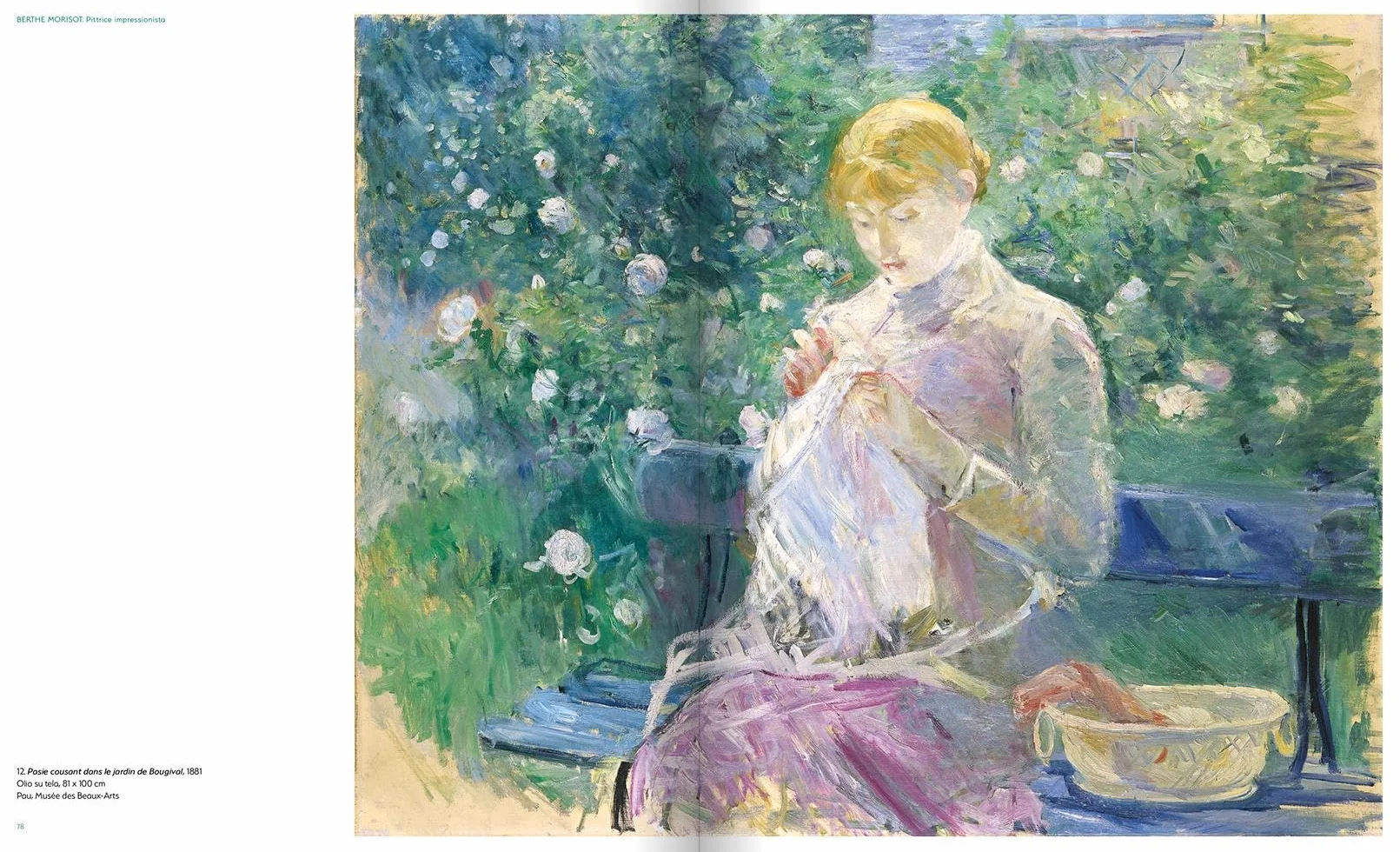 Berthe Morisot. Pittrice impressionista. Catalogo della mostra. Ediz. a colori