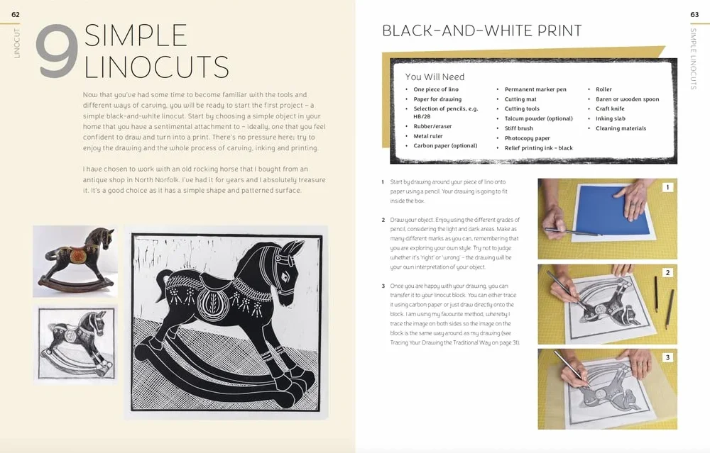 Linocut: A Creative Guide to Making Beautiful Prints