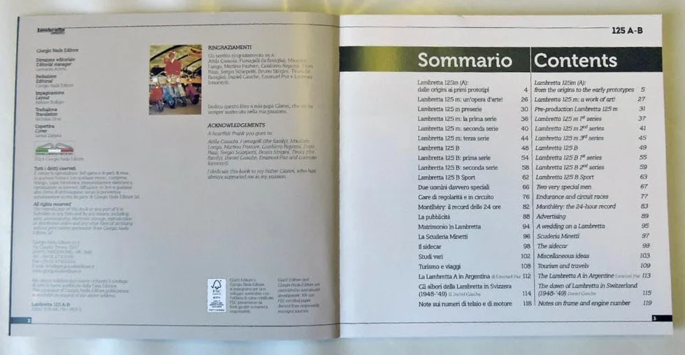Lambretta 125 A-B. Storia, modelli e documenti-History, models and documents. Ediz. bilingue