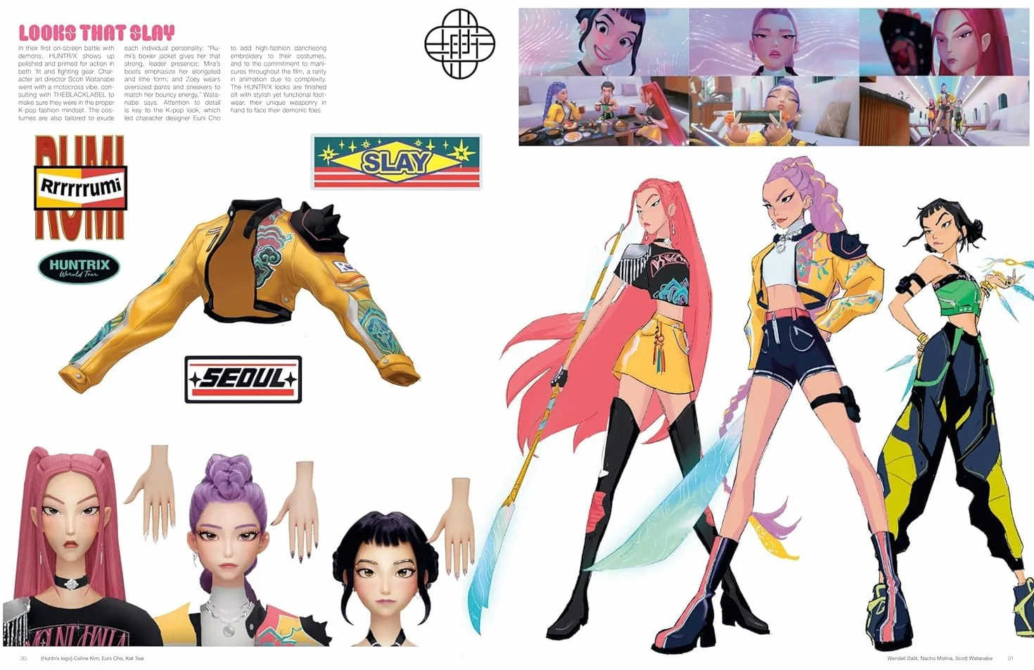 The Art of KPop Demon Hunters