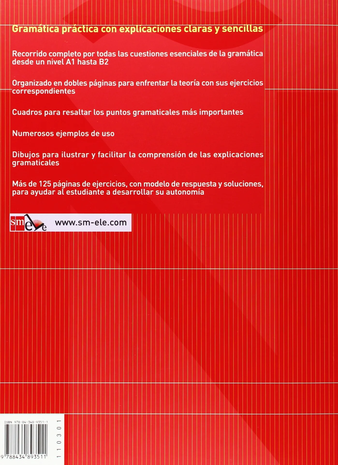 Gramática de uso del español [Lingua spagnola]