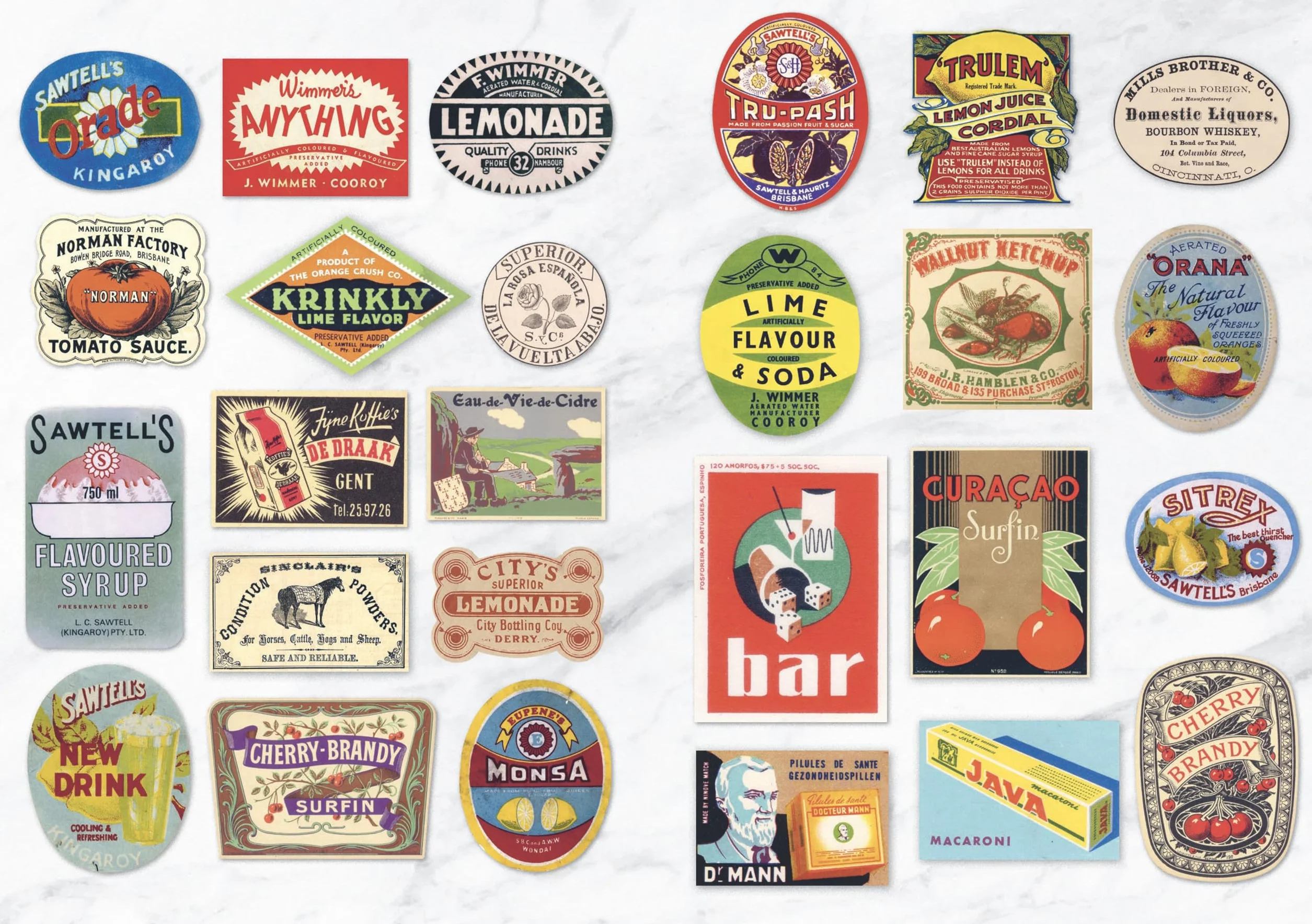 The Curious Collections Sticker Book