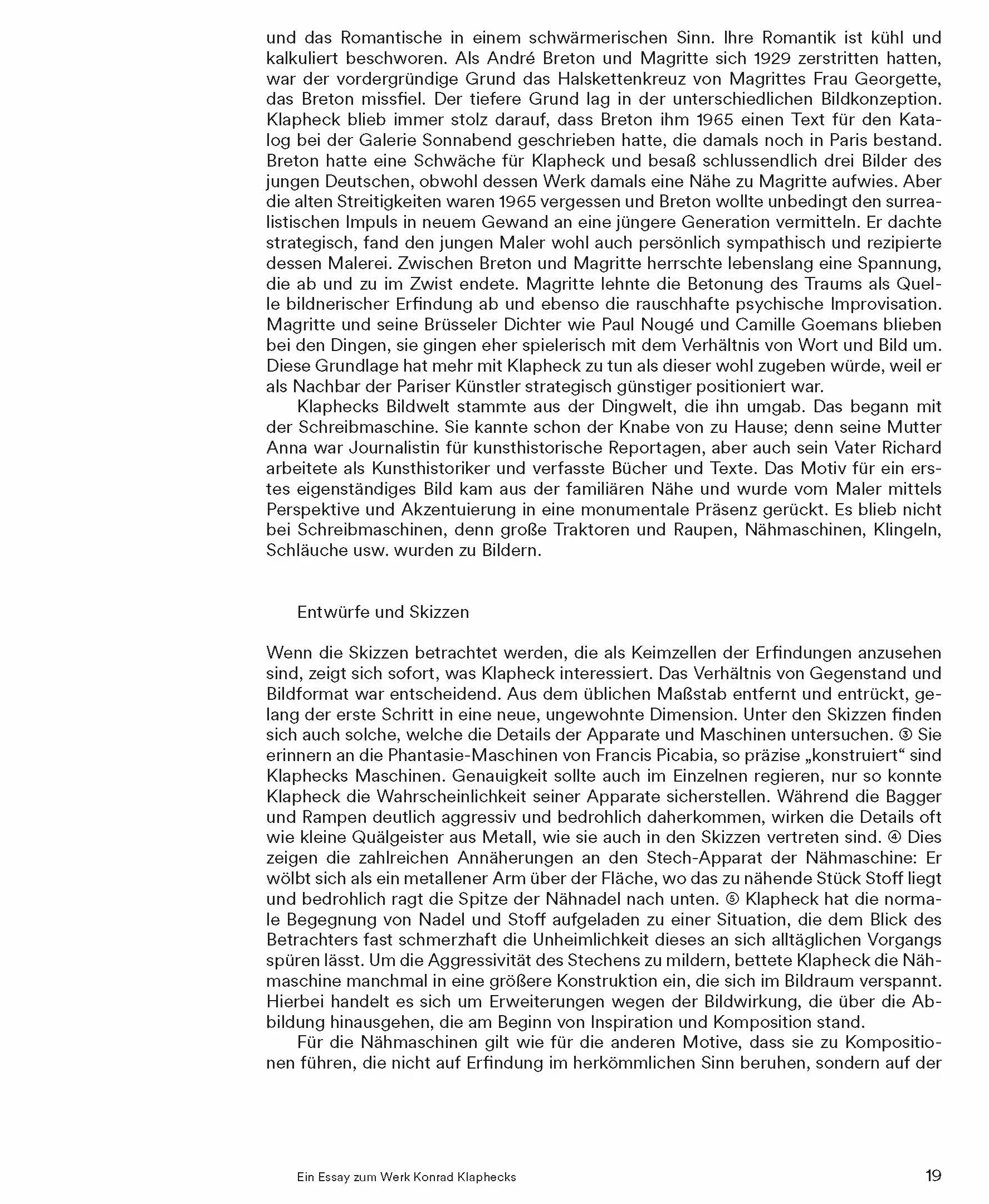 Objekte der Begierde: Konrad Klapheck und seine Welt der Dinge