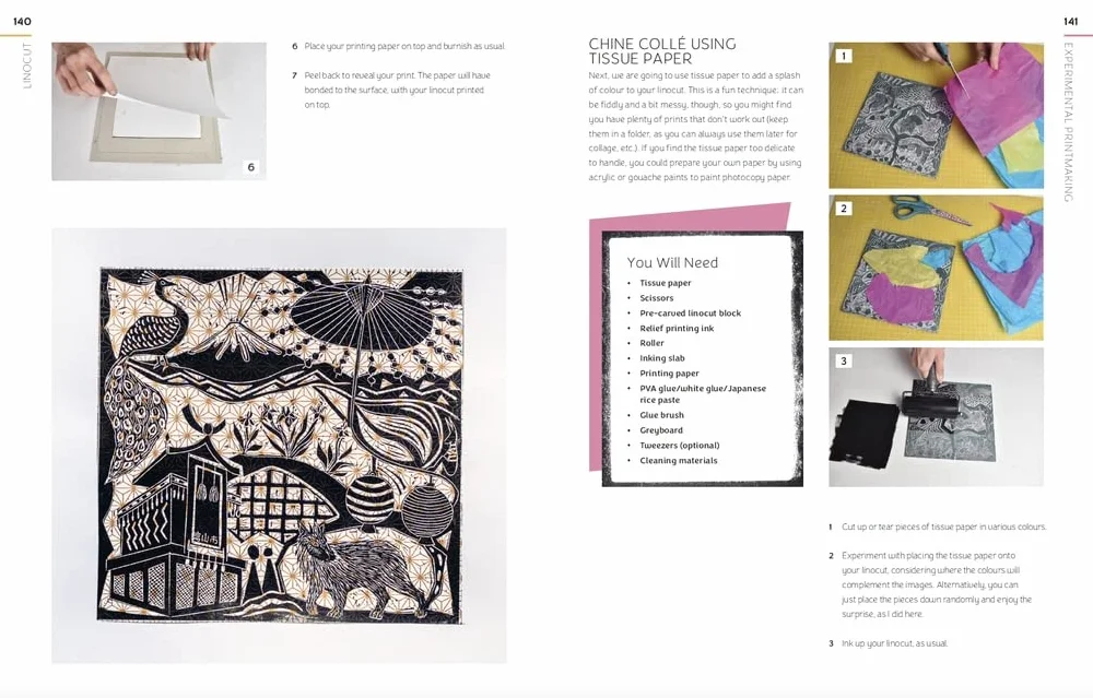 Linocut: A Creative Guide to Making Beautiful Prints