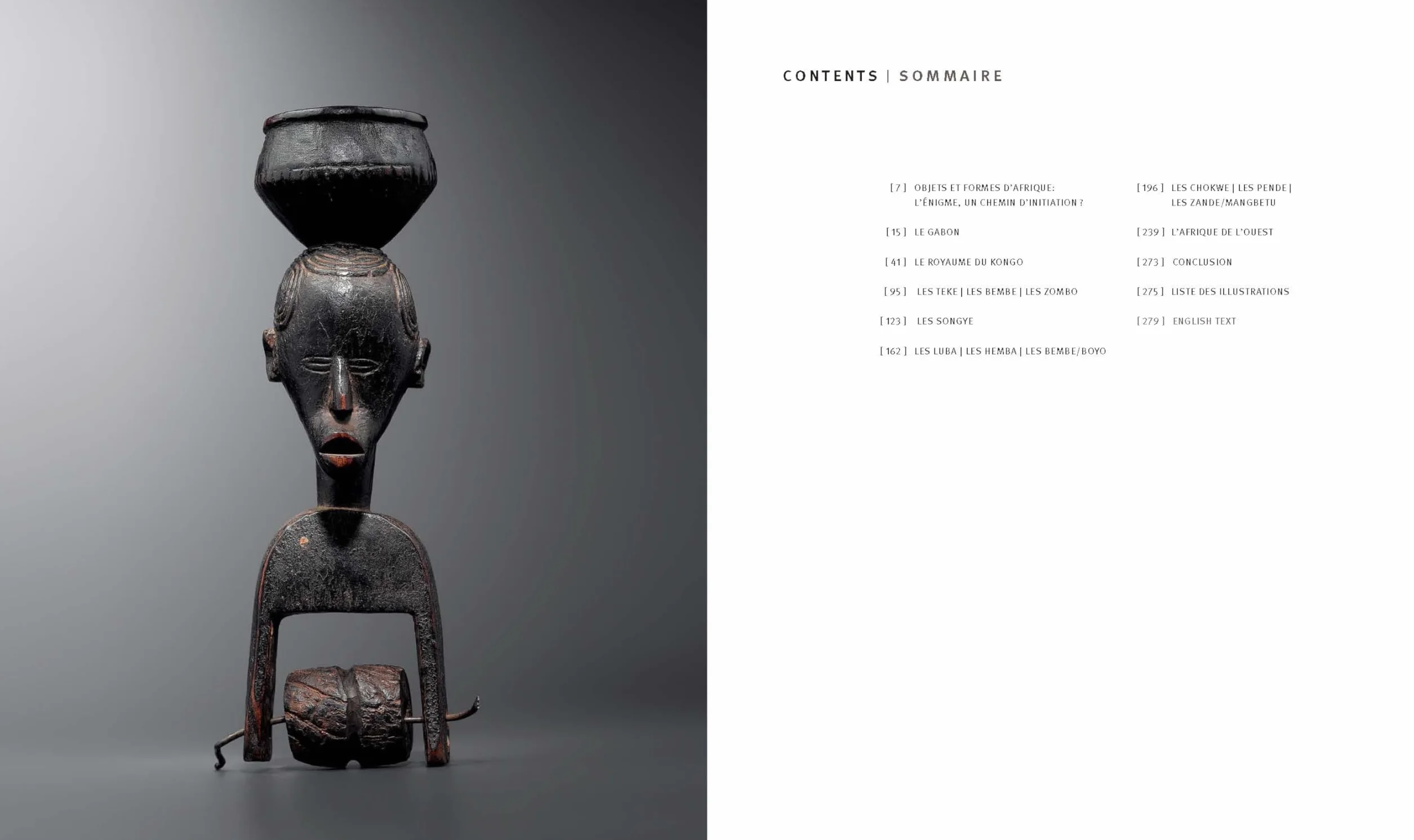 Sculptures et formes d'Afrique-African sculptures and forms