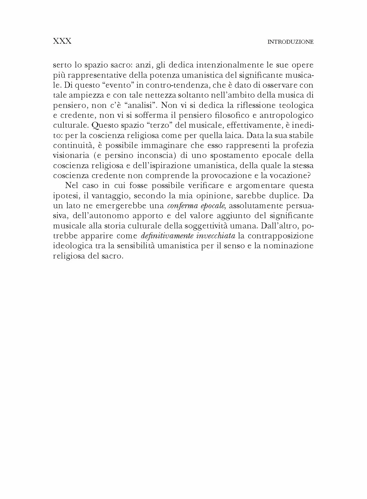 Canone musicale del sentire
