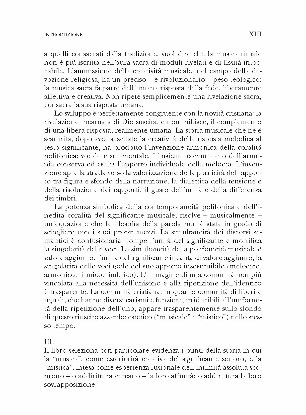 Canone musicale del sentire