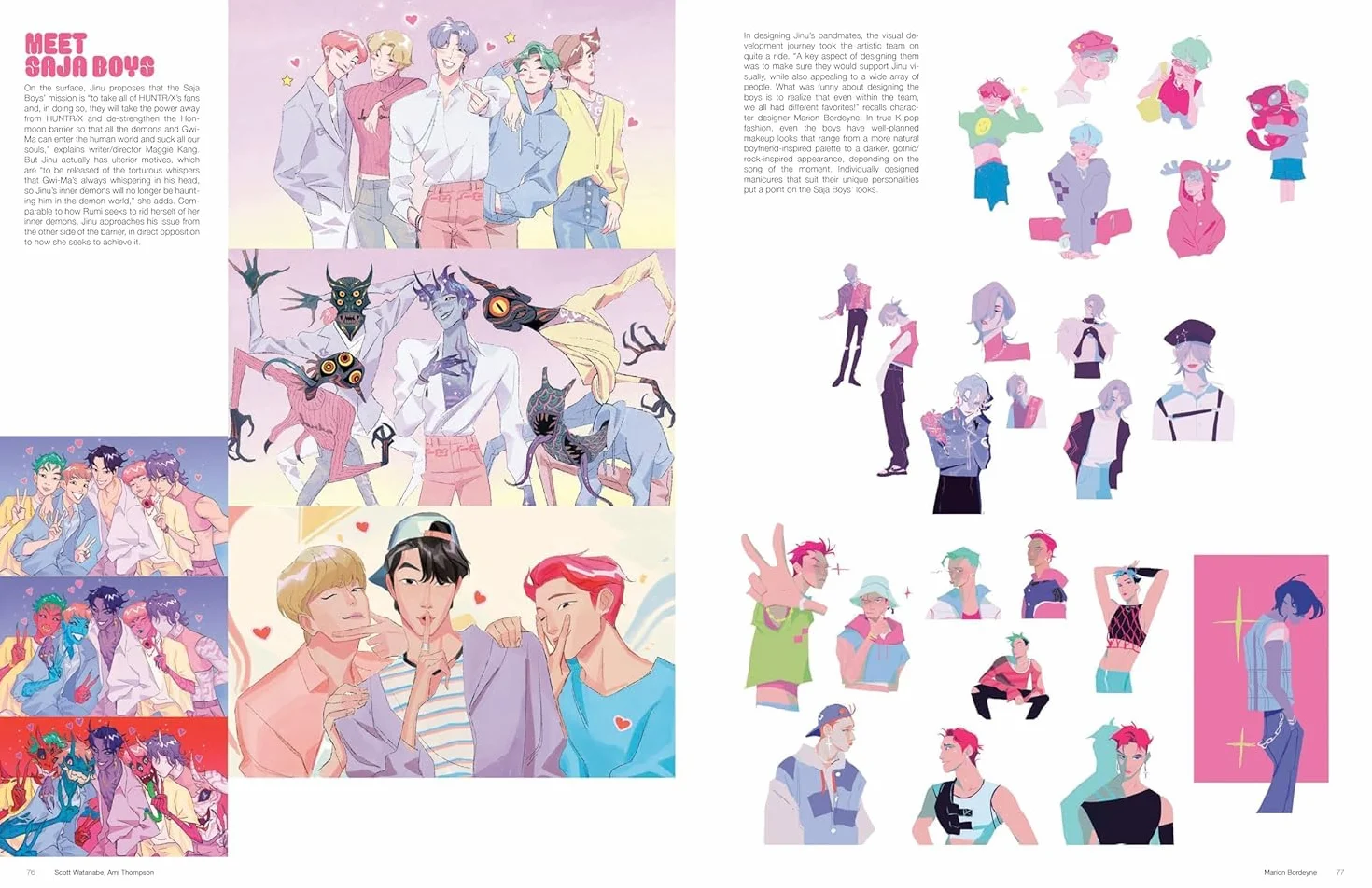 The Art of KPop Demon Hunters