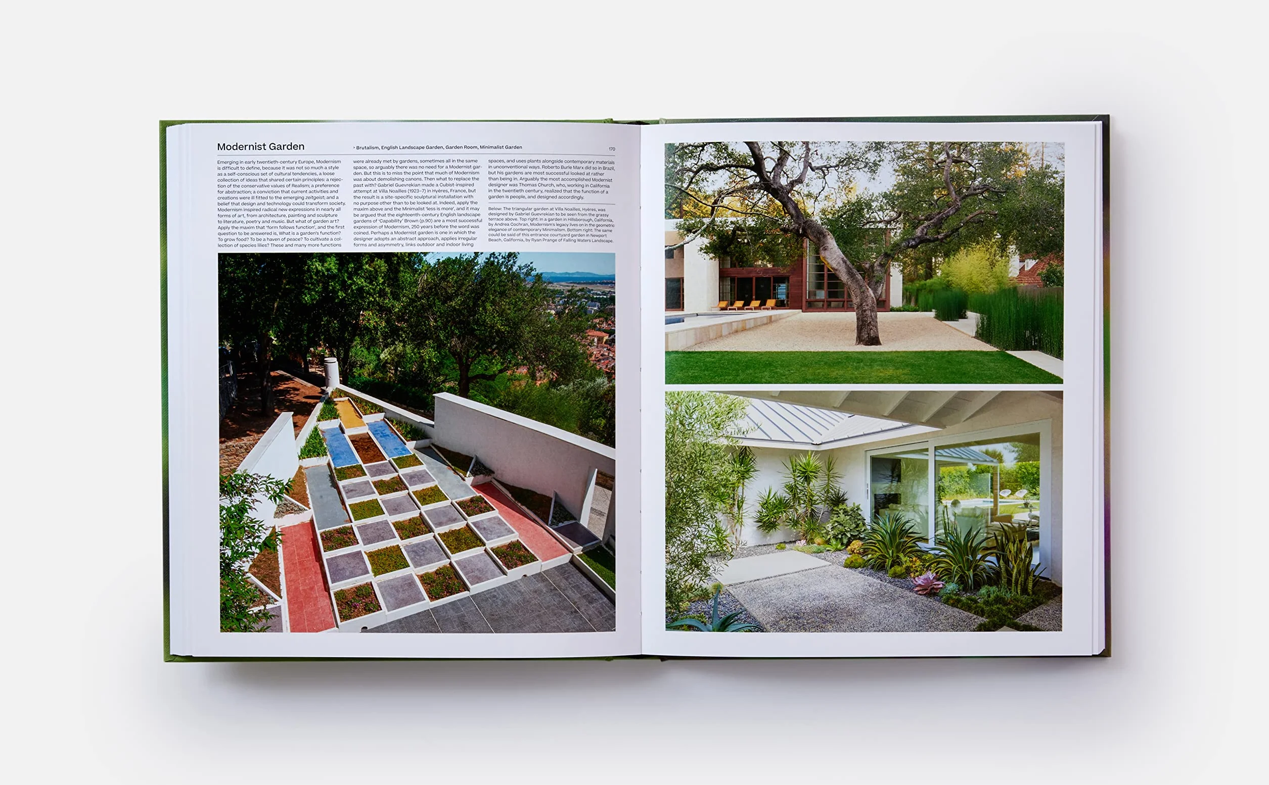 The garden. Elements and styles