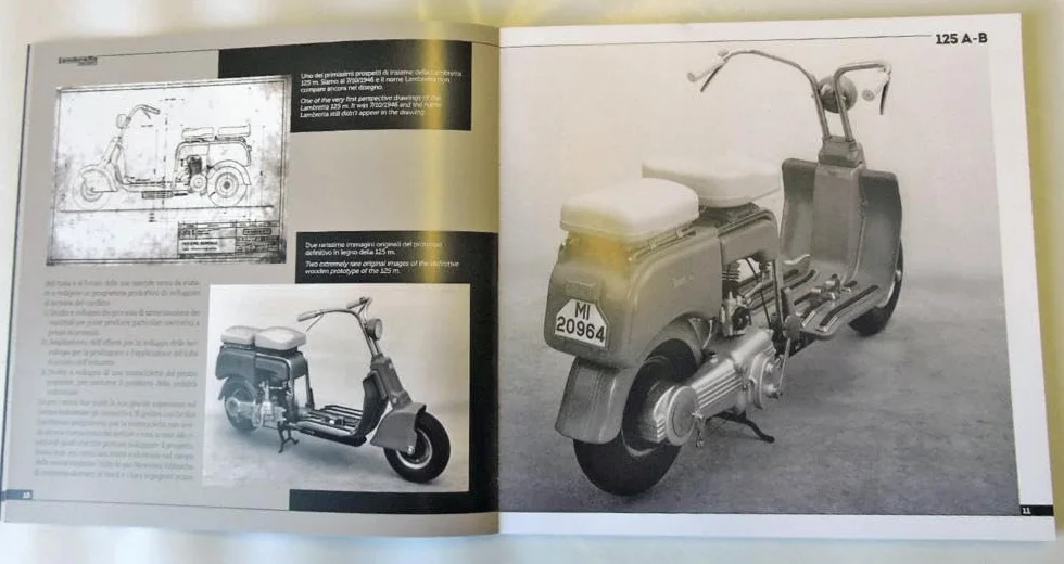 Lambretta 125 A-B. Storia, modelli e documenti-History, models and documents. Ediz. bilingue