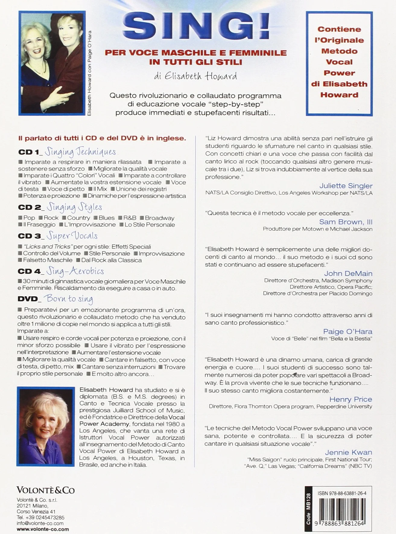 Sing! Per voce maschile e femminile in tutti gli stili. Con 4 CD