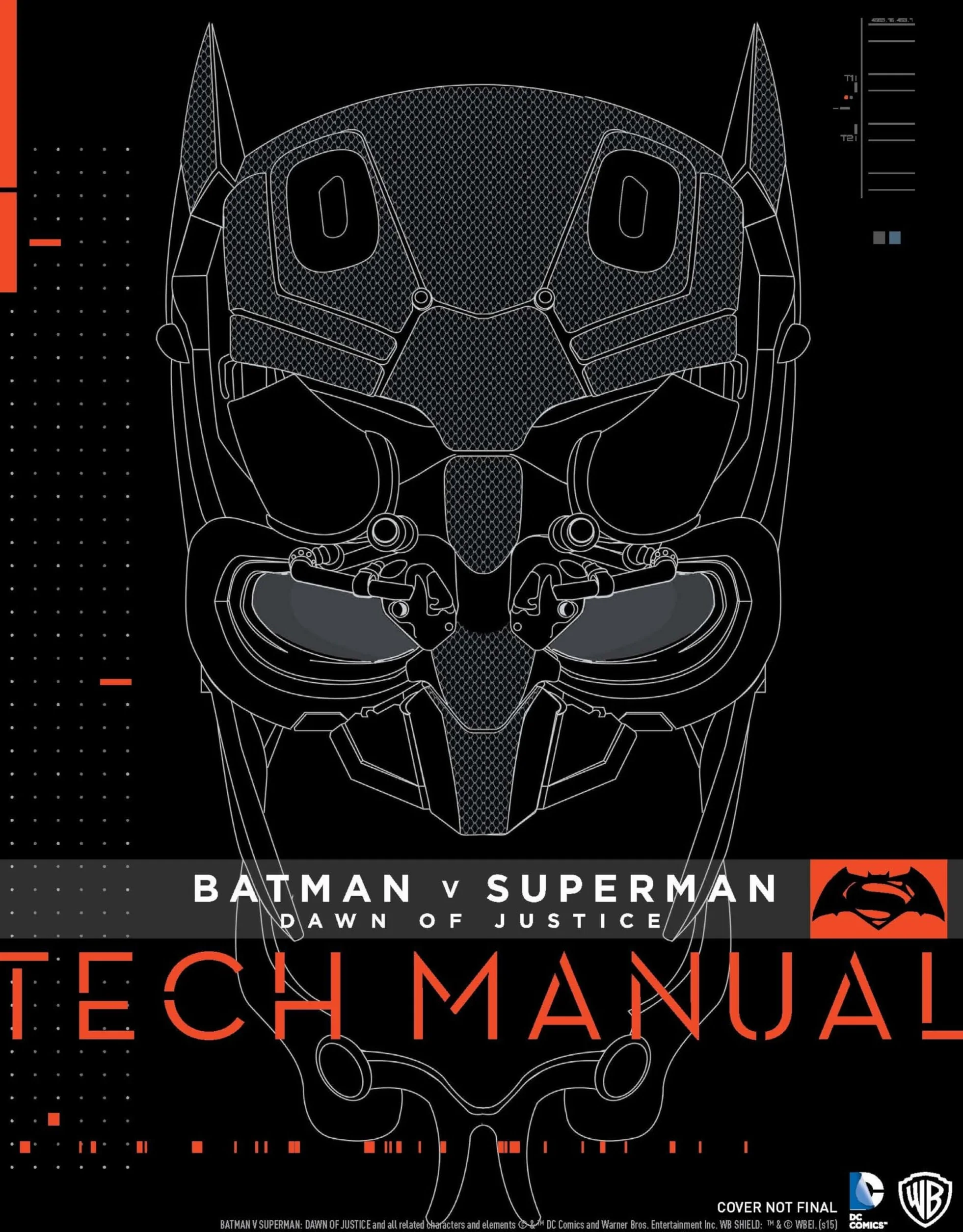 Batman V Superman Dawn of Justice Tech Manual