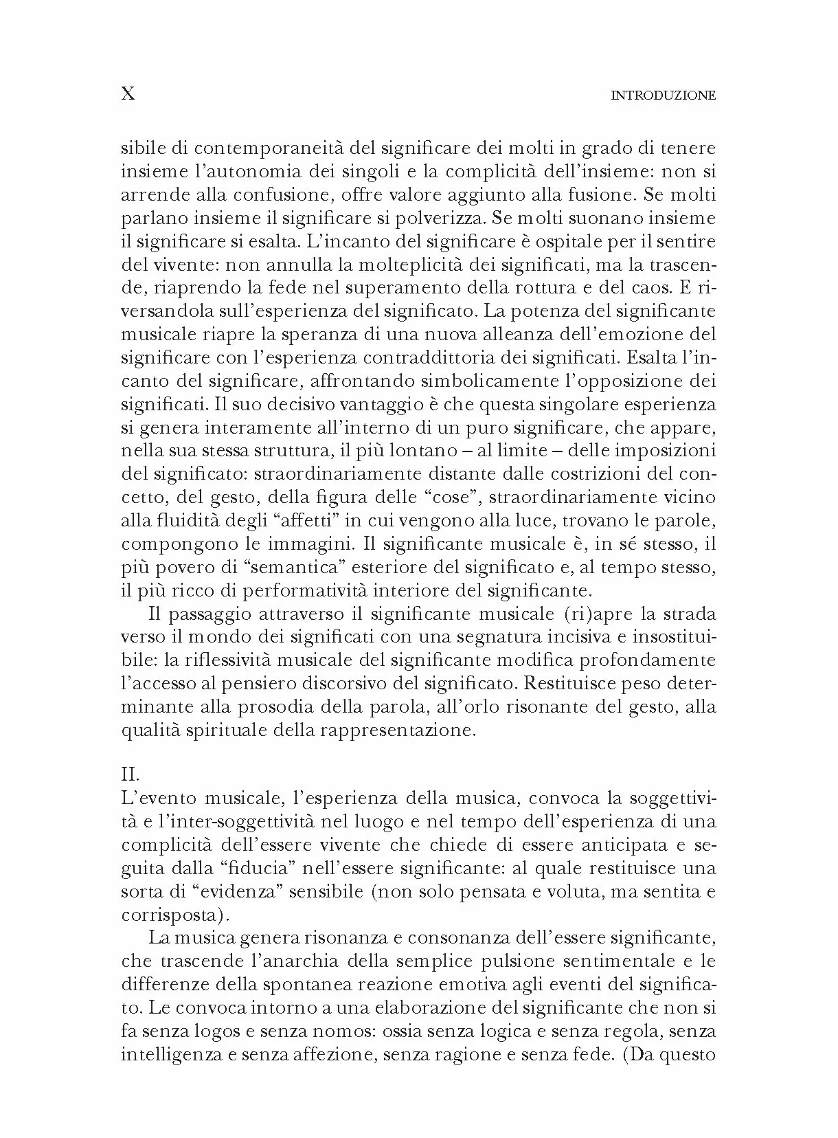 Canone musicale del sentire