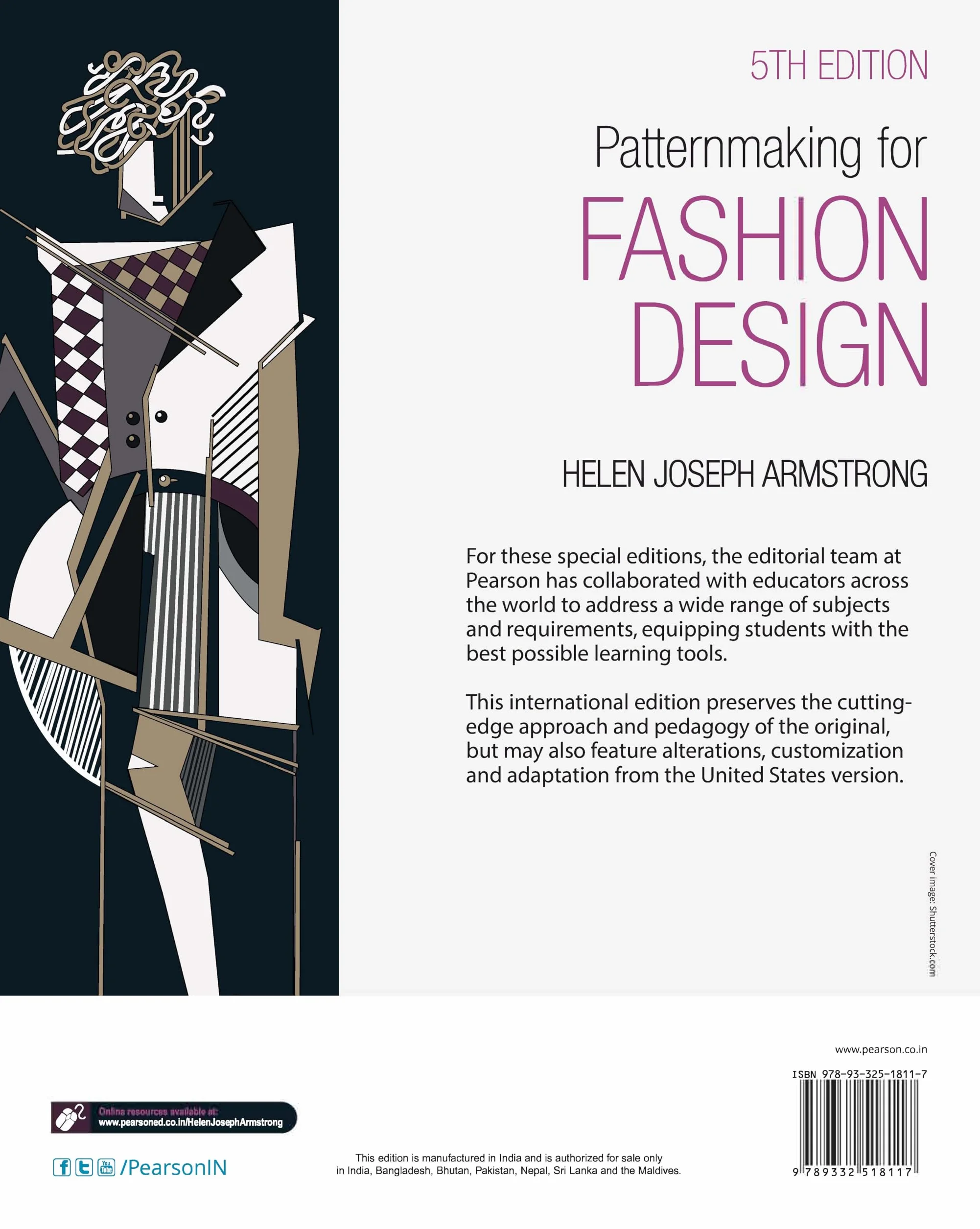 Patternmaking for Fashion Design (EDN 5) by Helen Joseph-Armstrong