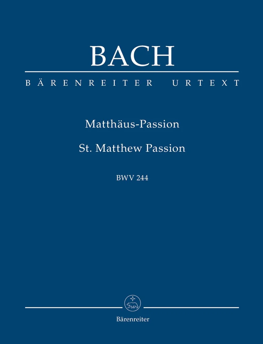 Matthäus-Passion BWV 244. Studienpartitur