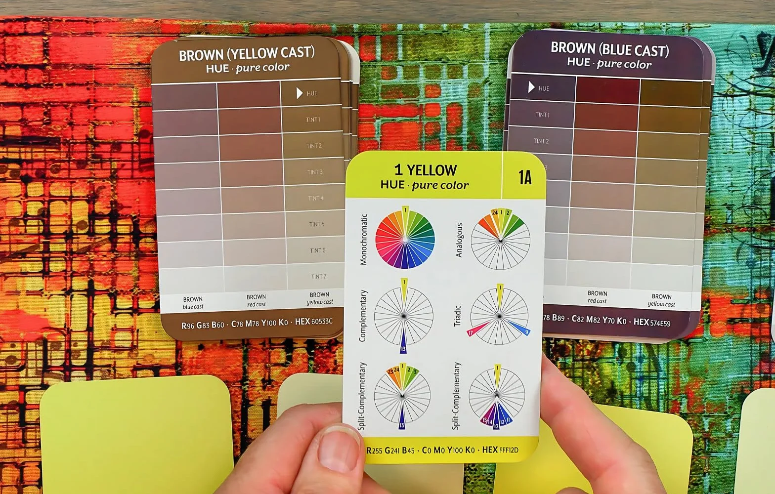 Essential Color Card Deck: Break Out of the Color Wheel With 200 Cards to Mix, Match & Plan! Includes Hues, Tints, Tones, Shades & Values