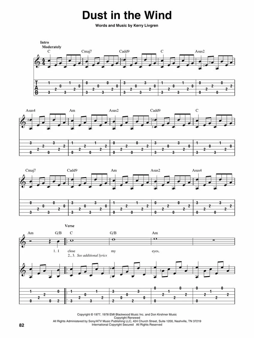 100 Most Popular Songs for Fingerpicking Guitar | Libro per chitarra fingerstyle con 100 arrangiamenti solisti in TAB e notazione standard per chitarristi principianti e intermedi