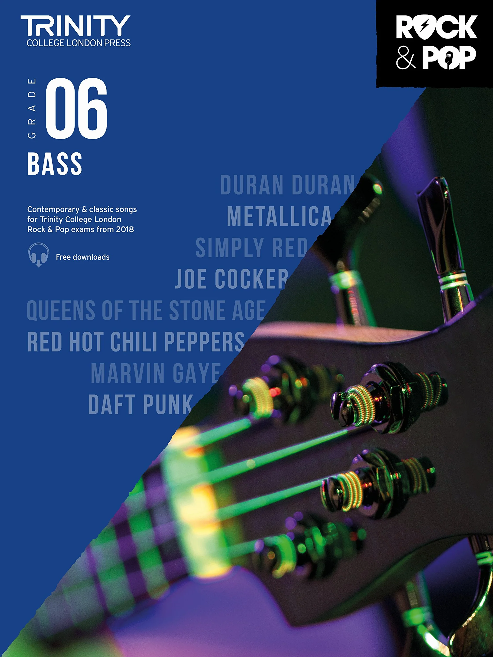 Trinity College London Rock & Pop 2018 Bass Grade 6