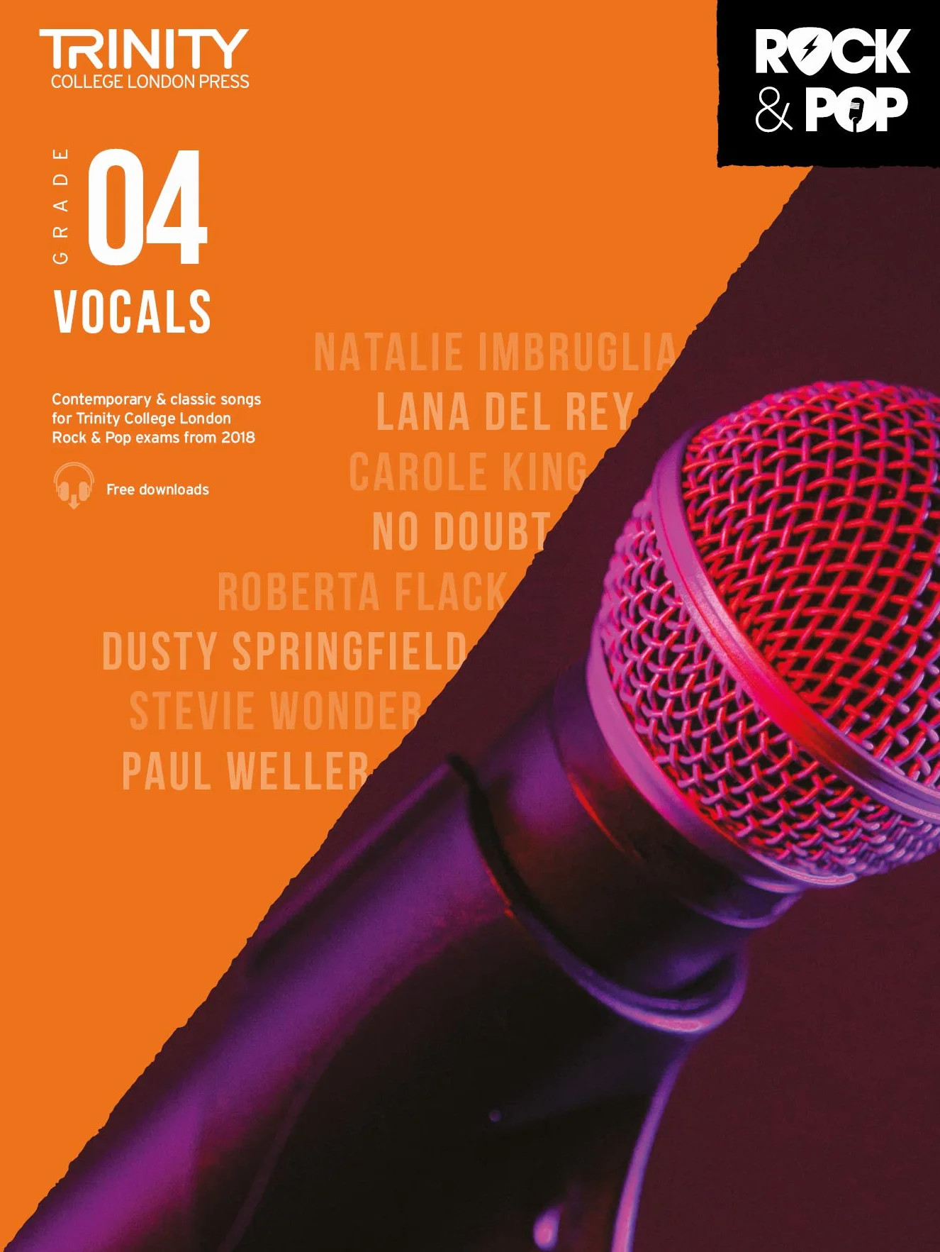 Trinity College London Rock & Pop 2018 Vocals Grade 4