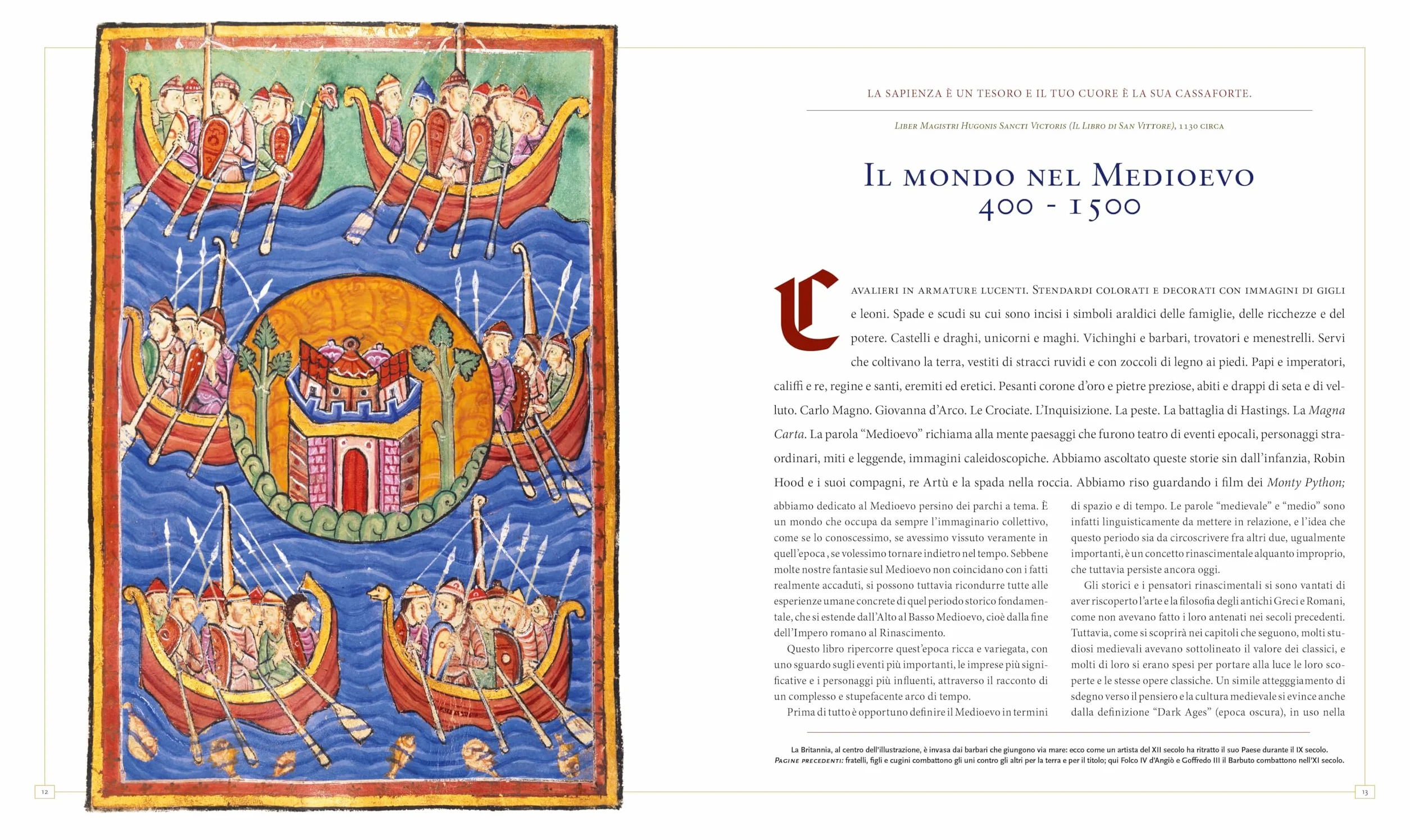 Il mondo segreto del Medioevo. Ediz. a colori