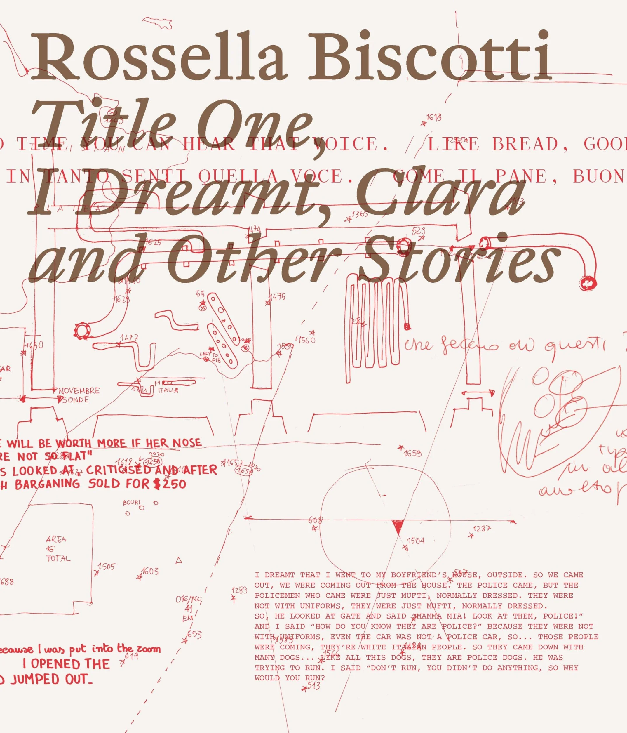 Rossella Biscotti. Title One, I Dreamt, Clara and Other Stories